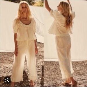 DOEN Margery Pants/ S/ Powder